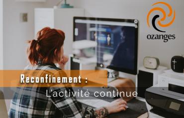 Reconfinement : l'activité continue