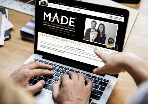 Le M.A.D.E, rendez-vous annuel de la création alimentaire a confié la création de son site Web Institutionnel à Ozanges.