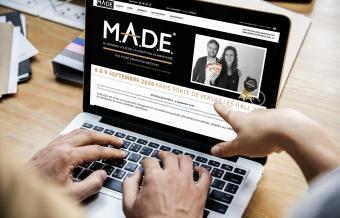 Le M.A.D.E, rendez-vous annuel de la création alimentaire a confié la création de son site Web Institutionnel à Ozanges.